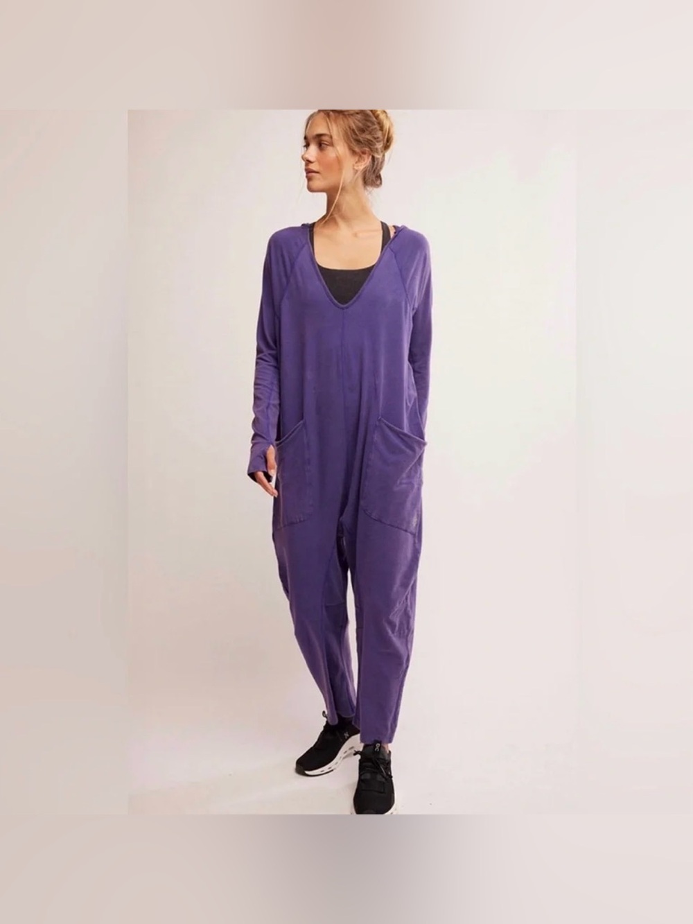 NWT FP Movement Hot Shot Long Sleeve Jumpsuit